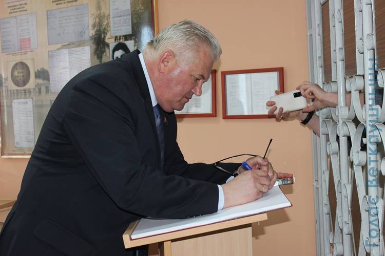 img_8712 Министр образования Республики Беларусь Игорь Карпенко посетил среднюю школу №1 г. Ветки имени А.А. Громыко