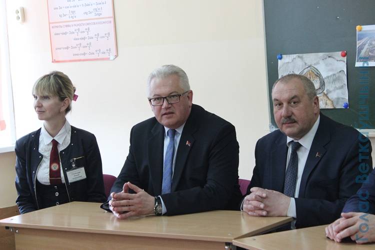 img_8727 Министр образования Республики Беларусь Игорь Карпенко посетил среднюю школу №1 г. Ветки имени А.А. Громыко