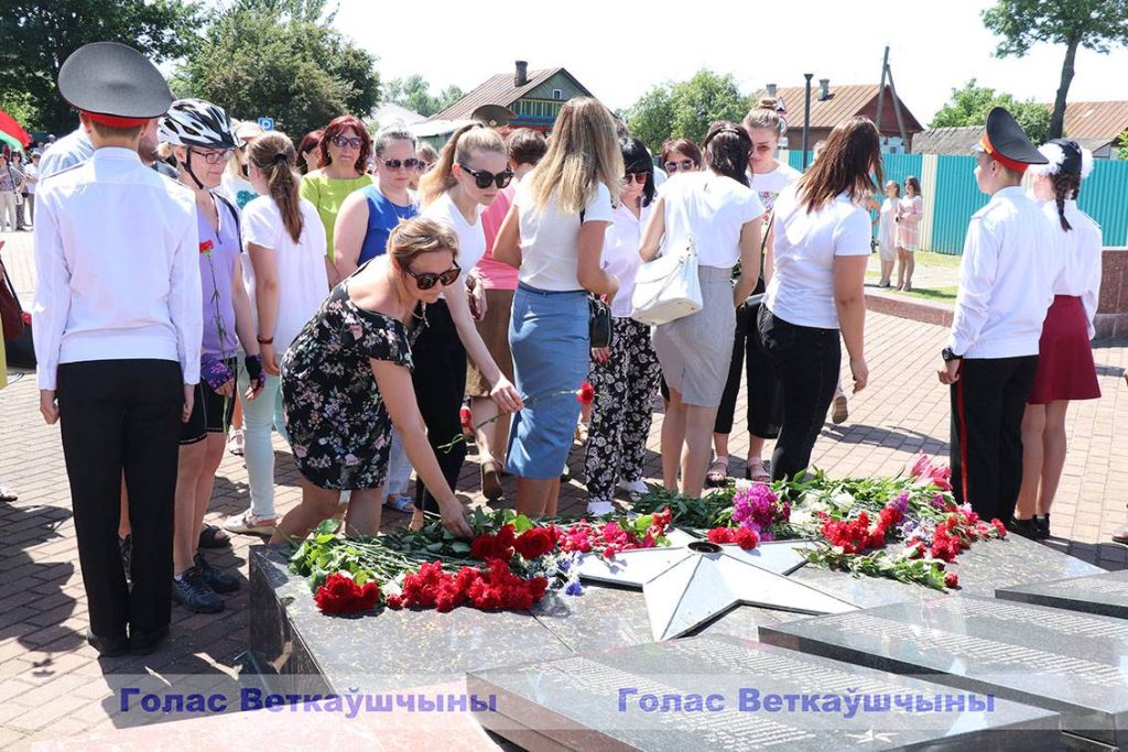 img_3956-1024x683 День памяти и скорби. Велопробегом и митингом-реквиемом ветковчане отметили 80-летие со дня начала Великой Отечественной войны