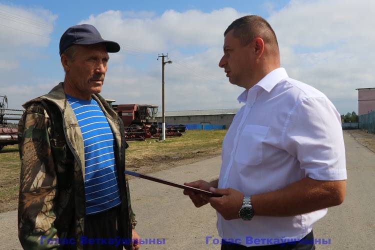 vetkovski_raion_tisiachniki_raduga_05_08-3 Сегодня принимал поздравления водитель-тысячник УСП "Радуга-Агро" Сергей Харашунов
