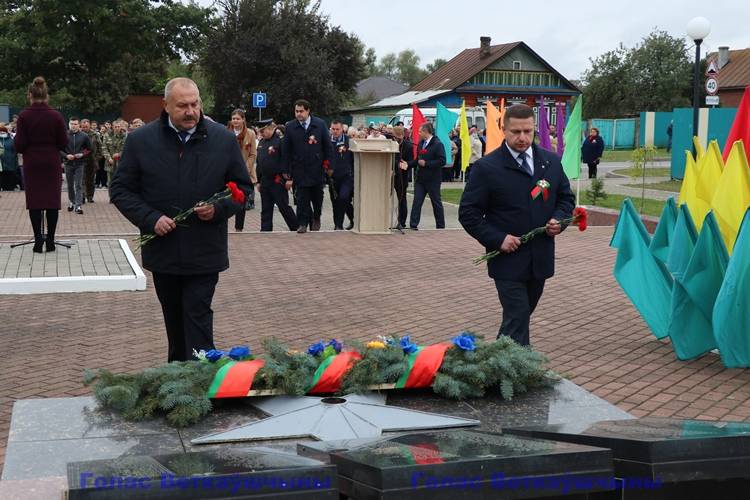 vetkovski_raion_miting_28_09-8 Митинг-реквием, посвящённый Дню освобождения г. Ветка от немецко-фашистских захватчиков