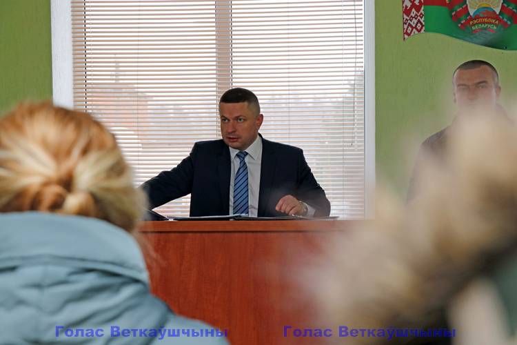 vetkovski_raion_pms_21_01-6 Председатель райисполкома Павел Силивончик обсудил с коллективом ПМС социально-экономическую жизнь района и политическую жизнь страны