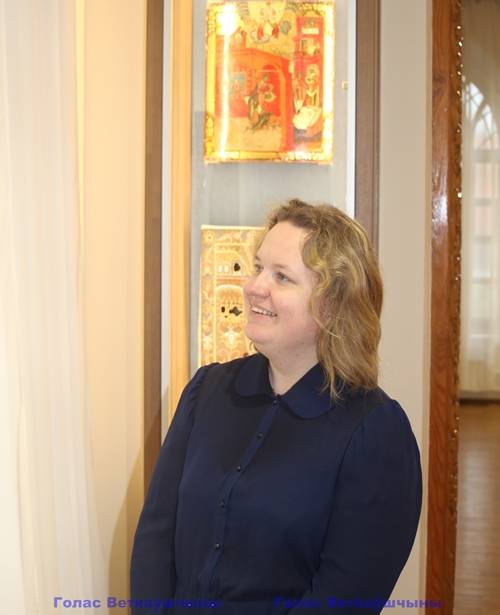 vetkovski_raion_musei_tsvetaeva_20_04 Начальник управления профессионального искусства Министерства культуры Республики Беларусь Мария Нецветаева ознакомилась с экспозицией Ветковского музея