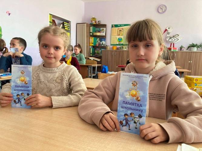 img_5142 Веткаўскія выратавальнікі рыхтуюць школьнікаў да летніх канікул