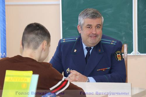 vetkovski_raion_genocid-1-9 В Международный день памяти жертв преступления геноцида прокурор Ветковского района Сергей Синицкий встретился с учащимися средней школы №1 г. Ветки им. А.А. Громыко