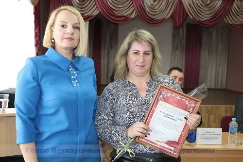 vetka_vetkovski_raion_provsoyz-1-2-1 На IX Пленуме Ветковского районного комитета Белорусского профсоюза работников агропромышленного комплекса объявили благодарности наиболее активным членам профсоюза