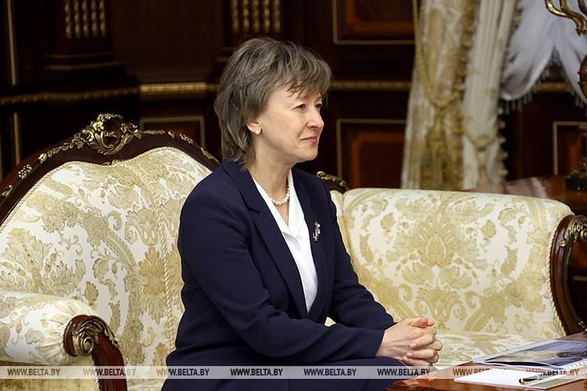 000019_ad9b9772b41e128043258a43002f3ae1_716498 Александр Лукашенко встретился с генеральным директором АО «Российский экспортный центр» Вероникой Никишиной