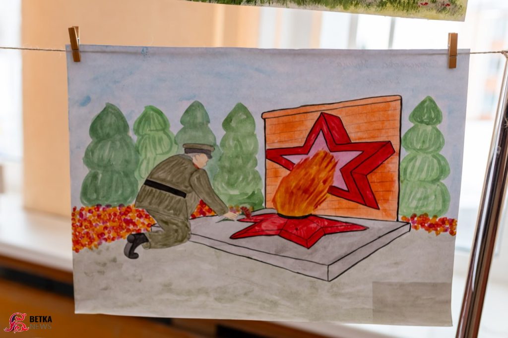 3-1024x682 Сегодня состоялось подведение итогов районного этапа республиканского конкурса детского рисунка «Нам мир завещано беречь»