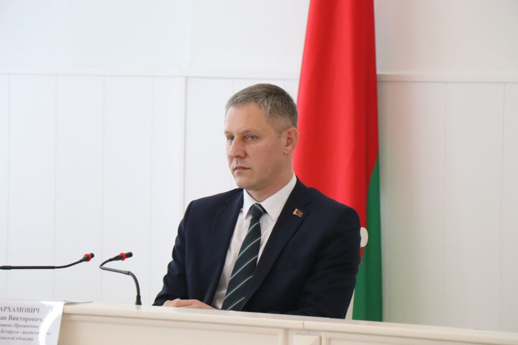 img_8765-1024x682 Встреча работающей молодёжи района с Помощником Президента — инспектором по Гомельской области Русланом Пархамовичем