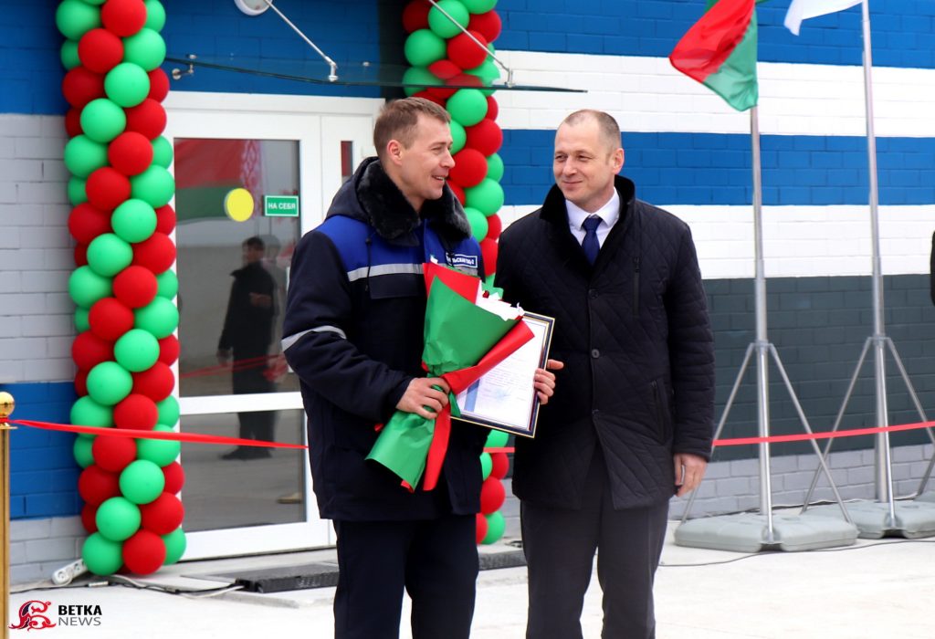 dan10-1024x700 В Даниловичах открыли иновационную молочно-товарную ферму на 1000 голов КРС