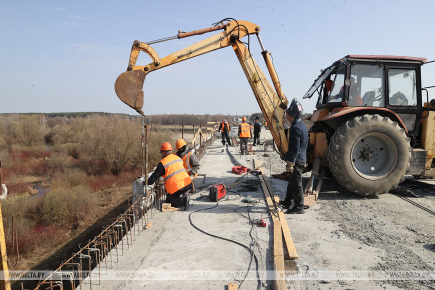 most-_05_rezultat Строительство нового моста через Сож в Ветковском районе вступило в завершающую стадию