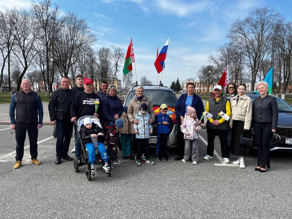 photo_2026-04-02_12-03-28-1024x768 На Ветковщине прошёл патриотический автопробег в честь Дня единения народов Беларуси и России